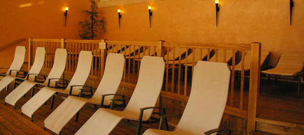 Ruhebereich Sauna