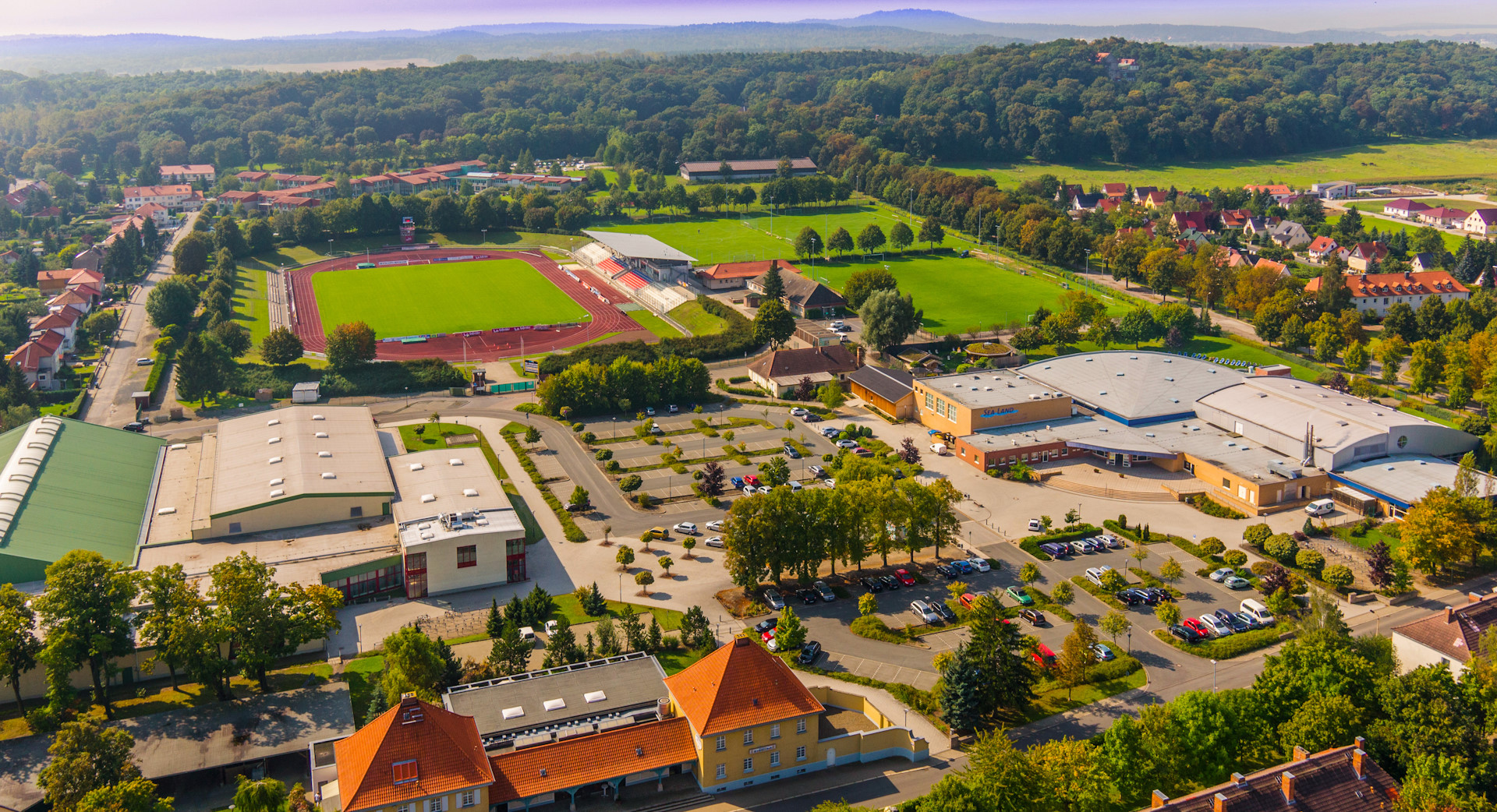 FSZ gesamtes Ressort, Luftbild FSZ gesamtes Ressort, Luftbild